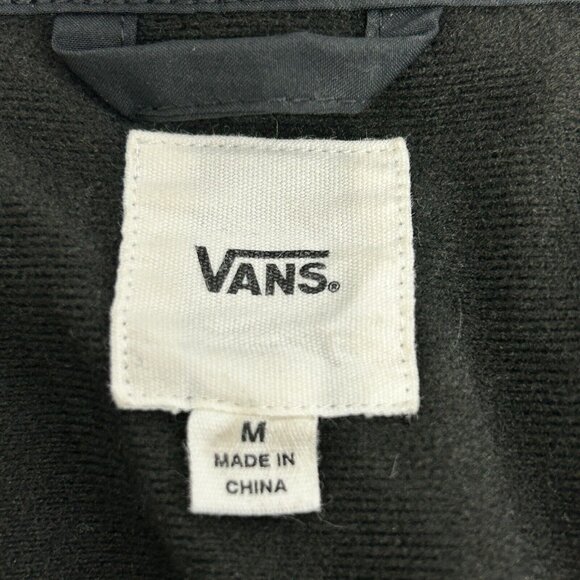 VANS Thank You Coach Superspeed Windbreaker Black Checkerboard Jacket Medium - Picture 7 of 7